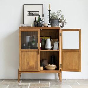 Mueble de Madera Natural para Sala de Estar, Minimalista, Ahorra Espacio, para Apartamento - Product Image 1