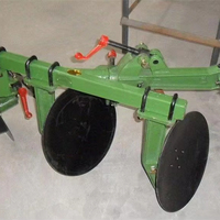 Arado de Discos para Tractor de Mano, Cultivador de Alta Resistencia, Arado de Discos Agrícola para Preparación del Suelo y Cultivo de Tierras Agrícolas