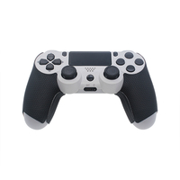 Autocollant antidérapant pour manette PS4, avec capuchons pour joysticks