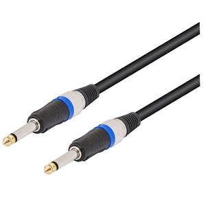 Jack mono da 6,3 mm maschio-maschio, ideale per collegare strumenti e apparecchiature audio, garantendo un suono superiore. - Product Image 2