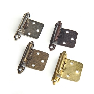 Mini charnières métalliques avec vis, pour boîte à vin, en <span class=keywords><strong>bois</strong></span>, composants de mobilier Miniature, fourniture de bijoux, cadeau - Product Image 4