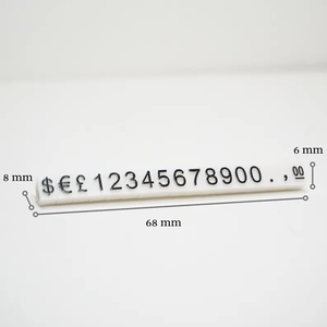 Etiquetas de Precio Modulares, Plegables, Giratorias, Desmontables, Ecológicas, Portátiles, de ABS, en Forma de Cubo, para Joyerías, Puestos, Mercados Artesanales y Más - Product Image 2