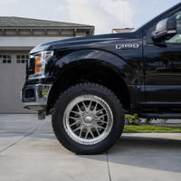 SL 22X14 28X14 20X12 24X14 Roda Truk Tempa Tunggal Super Poles Khusus dengan 8X180 8X170 8X165.1 untuk Chevy 2500HD Ford F250