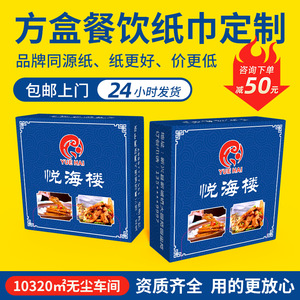 กระดาษเช็ดปากโรงแรมแบบกำหนดเอง บรรจุกล่องสามชั้น เป็นมิตรกับสิ่งแวดล้อม สำหรับงานจัดเลี้ยงเชิงพาณิชย์ - Product Image 3