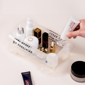 Tissue Box Paper Clear PVC Rectangle Custom Tissue Box Paper Decorative Facial Tissue Dispenser Napkin Case Organizer