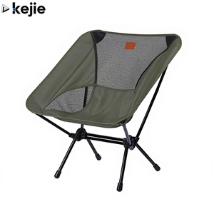 Chaise de camping pliante légère en aluminium personnalisée pour pique-nique en plein air, pêche et utilisation en parc - Product Image 1