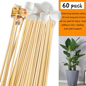 Que Tiêu Chuẩn Xuất Khẩu Nướng Xốp Dày 5Mm Môi Trường Xiên Tre Gỗ Để Cắm Trại Và Cắm Trại - Product Image 2