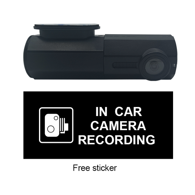 Dummy Car Dash Cam Simulated Security Camera Flashing Red LED Light Visibility Battery Operated Wiring Vehicle Anti-theft Camera