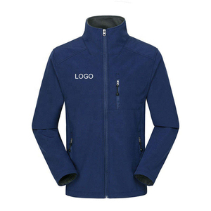 Custom Logo Work Windproof Outdoor <b>Waterproof</b> Soft Shell Quilted Breathable Quick Dry Sailorm Collar Autumn Men's <b>Jacket</b> - Product Image 2