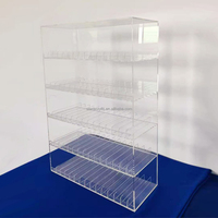 Étagère de présentation de cigarettes en acrylique à prix d'usine, petites bouteilles liquides, organisateur de vernis à ongles, vitrine de cosmétiques