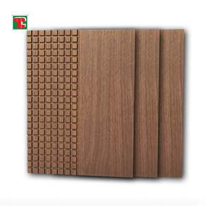 Pared flexible/<span class=keywords><strong>placas</strong></span> Mdf madera contrachapada roble <span class=keywords><strong>Osb</strong></span> revestimiento onda madera 3D Wandpanel Holz sótano paneles carpinteros Panel - Product Image 1