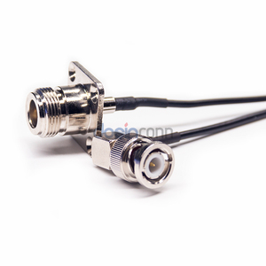 DOSIN LMR400 N Type Female To BNC Male Angle <strong>SDI</strong> Cable Assembly - Product Image 3