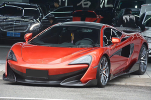 Piezas de carrocería, capó de labio delantero de fibra de carbono, faldas laterales, alerón trasero para maletero, Kit de carrocería para <span class=keywords><strong>Mclaren</strong></span> 570S 540S 2014-2018 convertir a <span class=keywords><strong>675LT</strong></span> - Product Image 3