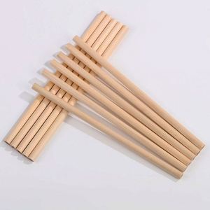 High Quality Wooden 7 Inches Hexagonal Log HB Wood Pencil <b>Sketch</b> Drawing Pencil for Students - Product Image 5