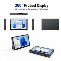 Mini PC con Pantalla Táctil de 7 Pulgadas - Procesador Intel N150/N200/N300, 16GB de RAM DDR5, SSD M.2, WiFi, Bluetooth, Tipo-C con Funciones Completas