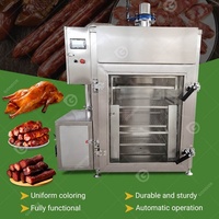 Bacon électrique pour poulet entier, four à gaz, machine à fumer pour viande et poisson