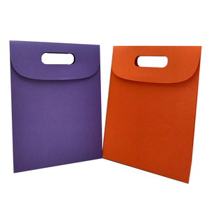 Sacs artisanaux recyclés écologiques en carton de luxe fond carré stratification de logo personnalisé alimentaire cosmétique thé parfum sucre emballage - Product Image 1