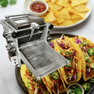 Full Automatic Industrial Flour Corn Mexican Tortilla Machine Taco Roti <b>Maker</b> Press Bread Grain Product Tortilla Making Machines - Product Image 1