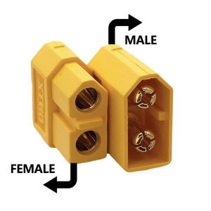 Conector Macho XT60H con Carcasa, Repuesto para Cargador de Batería RC, Accesorio de Conexión XT60 - Product Image 5