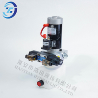 Unité hydraulique 12V/24V à double action, groupe hydraulique électrique pour transpalette électrique