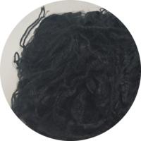Fibre de polyimide en filaments 1.67dtex 51mm, teinte noire