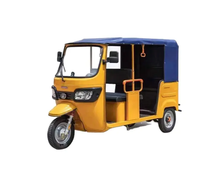 Triciclo eléctrico de alta calidad de 500W, 800W, 48V, para pasajeros adultos y carga, triciclo eléctrico multiusos de doble propósito