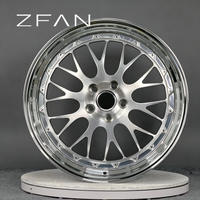 Rines ZFAN de 19-24 Pulgadas, 5x120 5x112, Forjados en Aluminio 6061-T6, Pulidos, Clásicos, de Malla, de 2 y 3 Piezas, para BMW E90 E92 F80 M3 F82