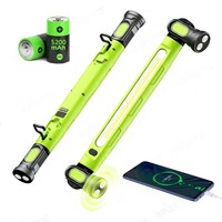 Lampe de travail d'urgence transfrontalière nouvelle génération, multifonctionnelle, à fixation magnétique, en ABS, avec LED COB et rotation à 360 degrés