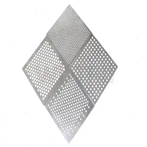 201 304 316l Rolling Plate Decorative Sheet Punched Metal Perforated Stainless Steel Customized SS 304 Sheet Price