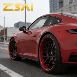 Rines Forgiato de Aleación de Aluminio de 20", 22", 24" y 19", Rines Cóncavos Rojos 5x114.3 para Benz Clase A, Clase C, Clase E, Clase S - Product Image 3