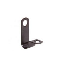 Clips électriques Cooper en gros, clips métalliques colorés personnalisés, pinces à câble en acier thermolaqué pour fixation de tuyaux