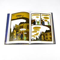 Services d'impression de livres sur mesure, impression de livres de coloriage à couverture rigide de haute qualité avec bords pulvérisés