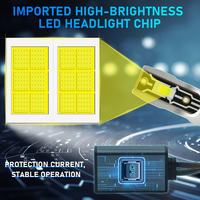 Liangye Unicorn U4 Super Led ultra 6500k 12v 175w OEM ODM 3570 50000H 30W IP68 Blanco H4 H11 9005 9006 Faro LED para Auto