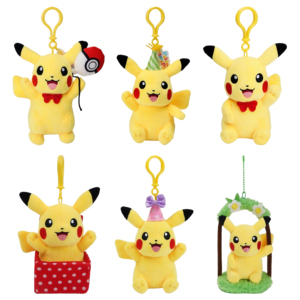 Groothandel 10Cm Hoge Kwaliteit Voor Pokemon Anime Hanger Pluche Speelgoed Super Zachte Sleutelhanger Met Pp Katoen Vulling En Tag - Product Image 6