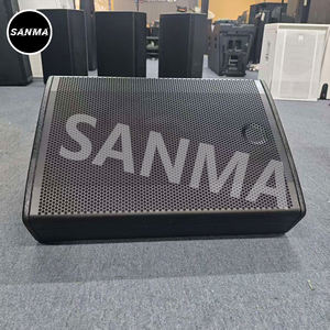 Altavoces de monitorización de escenario coaxiales activos de 2 vías OEM NX 15-SMA de 15 pulgadas, caja de madera contrachapada de abedul, 1400W de potencia máxima para sonido envolvente - Product Image 1