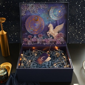 Luxury Pink Cardboard Gift <b>Box</b> for Eyelash Skin Care Sunglasses Packaging Durable Art Paper Material Recycled Materials - Product Image 2