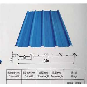 เครื่องวัด<span class=keywords><strong>แผ่น</strong></span>หลังคา<span class=keywords><strong>สังกะสี</strong></span>แผ่นหลังคาเหล็กลูกฟูกสีสันสดใสแผ่นหลังคา - Product Image 4