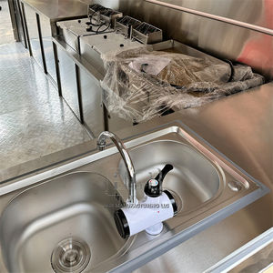 Carro de café móvil de alta calidad Venta caliente Food Alimentaire Truck Mobile Remorque Alimentaire para bocadillos - Product Image 5