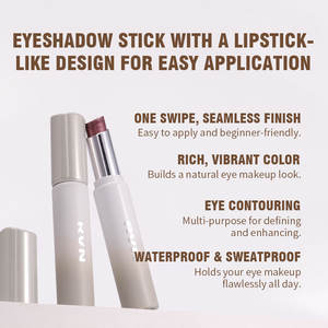 Sombra de Ojos en Barra 2 en 1 <span class=keywords><strong>RVN</strong></span>, Aplicación Rápida, Alta Pigmentación, Resistente al Agua, Larga Duración, Anti-Pliegues - Product Image 5