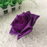 Fabrik preis Stoff Künstliche Blumen 10cm Seiden rosen köpfe für Hochzeits dekoration