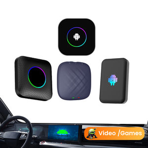 OEM ODM carlink Sm6225 6125 Tbox รอบบวกเล่นวิดีโอรถ128GB Android อัตโนมัติ Ai TN กล่องไร้สาย CarPlay สำหรับ Apple YouTube - Product Image 1