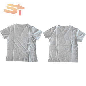 Ad asciugatura rapida uniformi ospedaliere a maniche corte <span class=keywords><strong>lavoro</strong></span> di lavaggio facile delle mani per uomini e donne infermiere medici Pet sitter numero di modello OEM - Product Image 3