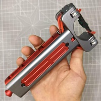 Ketapel Otomatis Paduan Aluminium CNC Presisi Tinggi Model Baru Tembakan Beruntun Khusus Dewasa Kompetisi Luar Ruangan Daya Tinggi