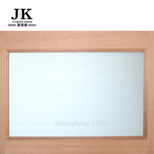 <span class=keywords><strong>Porte</strong></span> d'entrée en verre moderne JHK-G25 Portes en verre insonorisées avec apprêt blanc lisse avec verre trempé 34 View 8 Lite 1-Panel Glas - Product Image 4