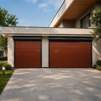 Portes de sécurité commerciales personnalisées avec volets roulants silencieux en alliage d'aluminium pour entrepôt et garage
