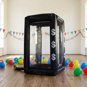 WINSUN Machine géante gonflable attrape-argent pour enfants, parcours d'obstacles, certifiée CE, sans plomb, en PVC étanche, à partir de 5 ans - Product Image 1