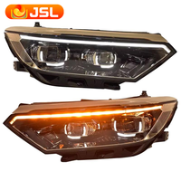 Faro Delantero LED de Doble Enfoque de Alta Luminosidad de 6000K para Volkswagen Passat Magotan B8 Versión Europea 2016-2019, Actualización de Ensamblaje de Automóvil