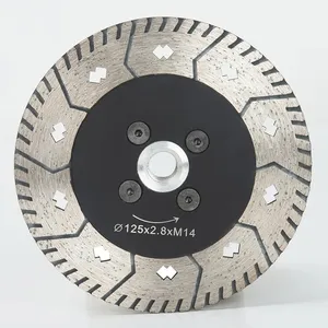 M14 Алмазная плитка для резки, шлифовальный диск, пильный диск 3 ''-9'', двойная резка, гранитное Мраморное лезвие