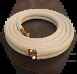 Bobine de <span class=keywords><strong>tube</strong></span> de <span class=keywords><strong>cuivre</strong></span> isolée de climatiseur de système de CVC avec des écrous - Product Image 4