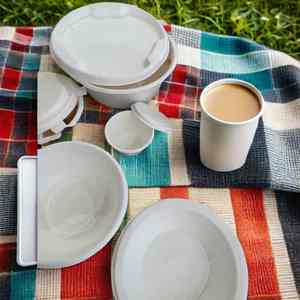 ภาชนะใส่อาหารกระดาษพร้อมฝาไม่ต้องเสียภาษีแหล่งกลับไปโรงเรียน - Product Image 6